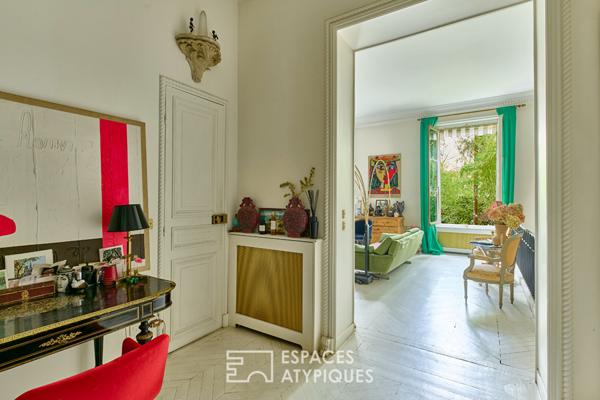 Duplex arty-chic avec jardin – Quartier Trocadéro
