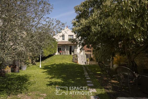 Maison authentique – Jardin Sud et Caveau Historique