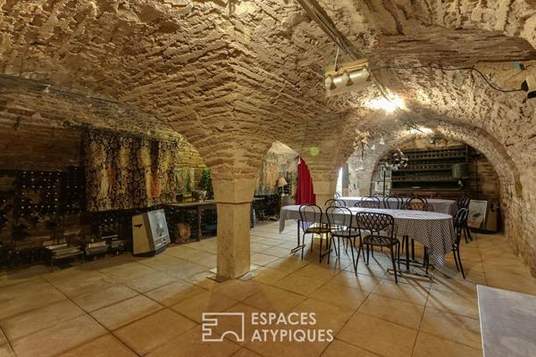 Maison authentique – Jardin Sud et Caveau Historique