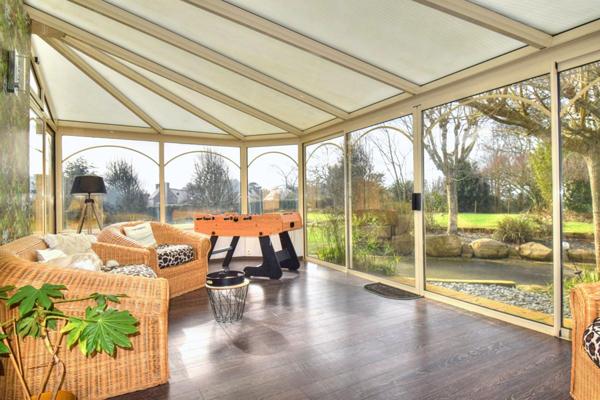 Vente Maison de plain-pied, 130 m², 4 chambres, terrain clos sans vis-à-vis, Pleumeur-Bodou (22560)