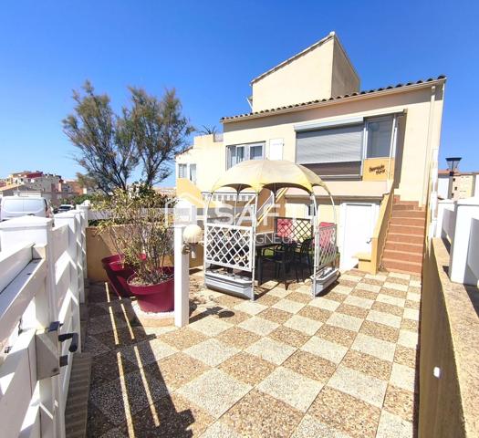 T3 en RDJ avec belle terrasse et parking privé.