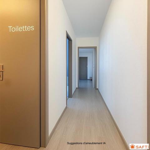 T3 rénové - Vue dégagée, Balcon - Angers Roseraie