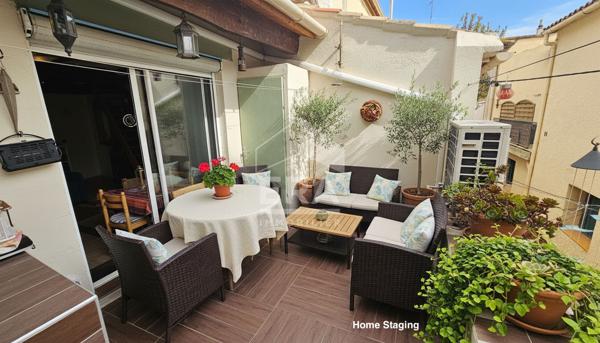 BOMPAS : Maison de village avec terrasse à vendre