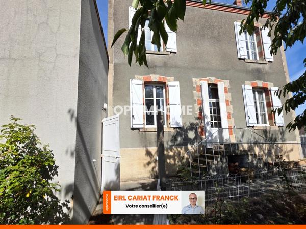 Maison à vendre 6 pièces BONNAT (23)