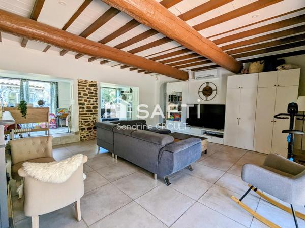 PROPRIETE avec MAS en PIERRE et DEPENDANCES au COEUR DE LA NATURE HERAULTAISE