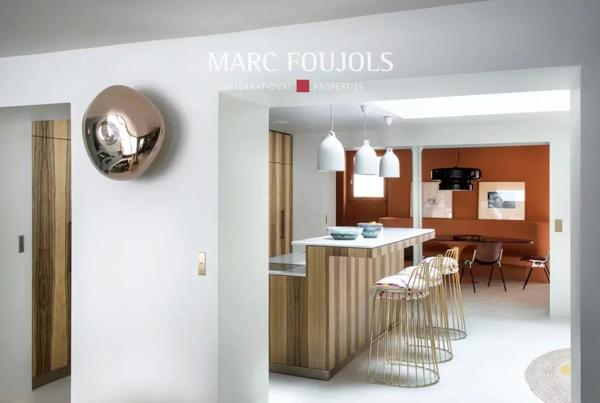 Paris XVII Ternes Poncelet : Loft mixte sur 3 niveaux avec terrasse