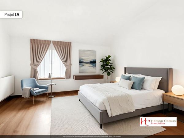 VIARME-GRAND T2-61m²- RENOVÉ- 1Chambre,  
Nantes 44000