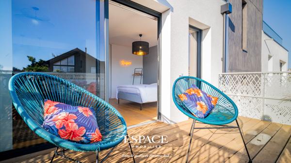 À vendre à Concarneau - Un appartement contemporain à deux pas du centre-ville et de la mer