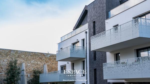 À vendre à Concarneau - Un appartement contemporain à deux pas du centre-ville et de la mer
