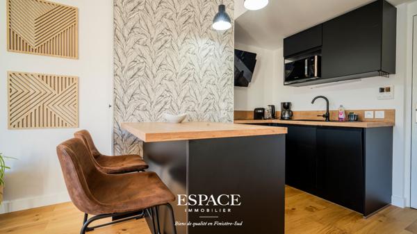 À vendre à Concarneau - Un appartement contemporain à deux pas du centre-ville et de la mer