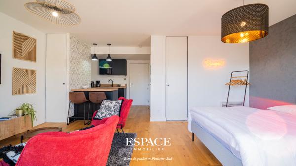 À vendre à Concarneau - Un appartement contemporain à deux pas du centre-ville et de la mer