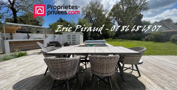 Herbignac - Maison plain-pied 175 m²  - 6 pièces - piscine chauffée