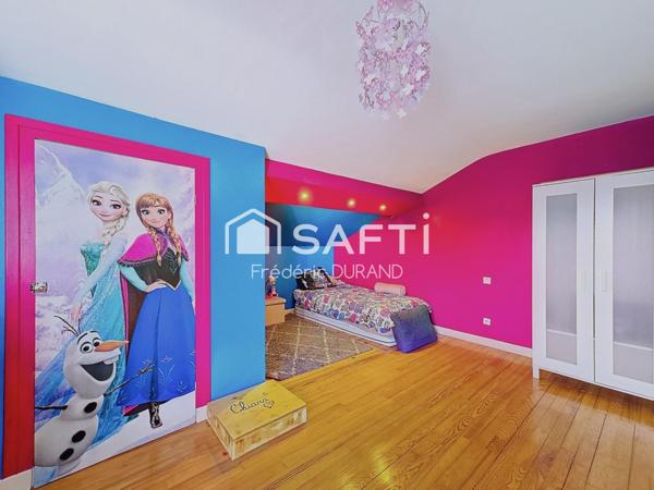 Maison familiale 4 ch + atelier