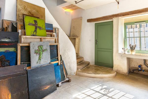 Maison d’artiste et esprit atelier en Drôme provençale