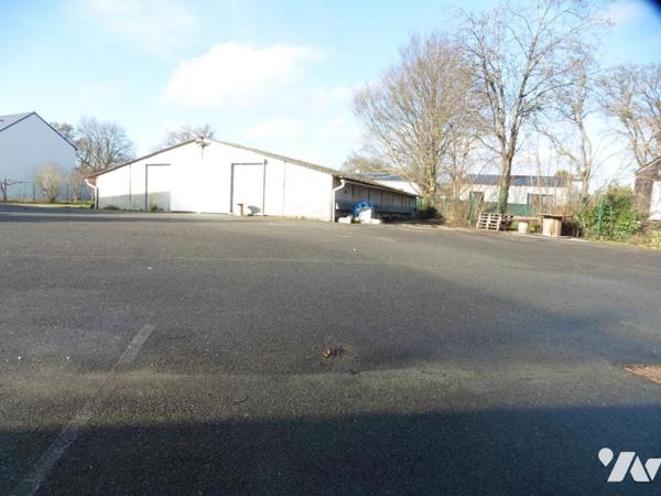 PANNECE, idéalement situés, 15 mns au Nord d'Ancenis-Saint-Géréon, idéal artisan, locaux d'activité