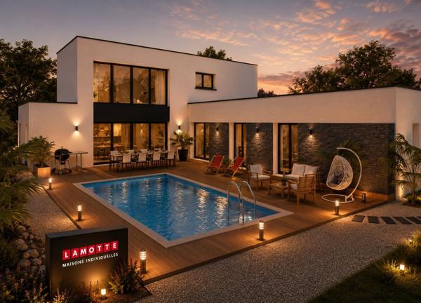 Terrain + Maison à vendre 6 pièces - 218 m²