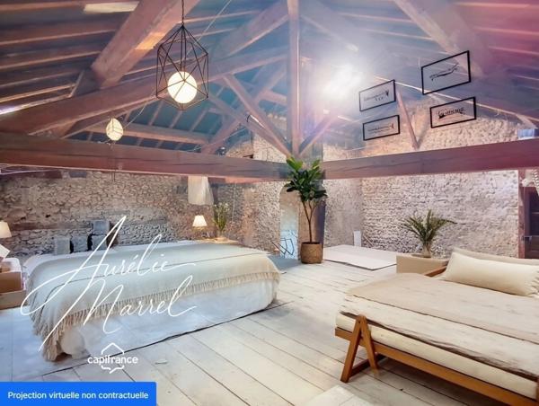 Maison de village 4 pièces – 103 m² – Le Grand-Lemps (38690)