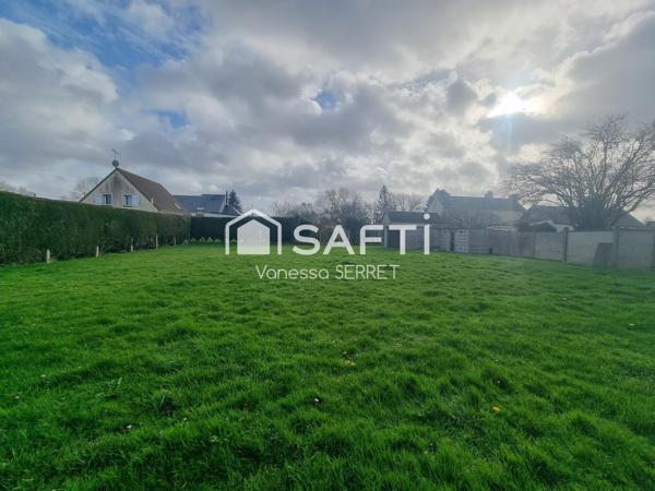 Terrain constructible viabilisé – 719 m² – Sommervieu (14)