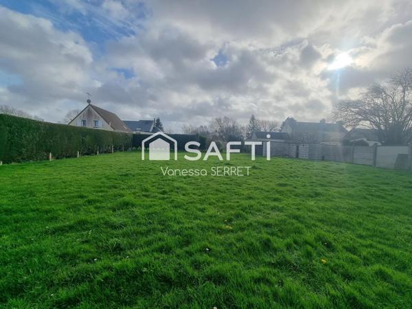 Terrain constructible viabilisé – 719 m² – Sommervieu (14)