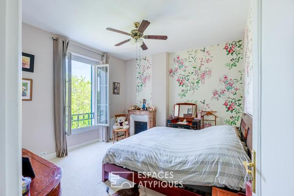 Villa historique Art nouveau avec jardin et atelier d’artiste au coeur de Mantes la Jolie