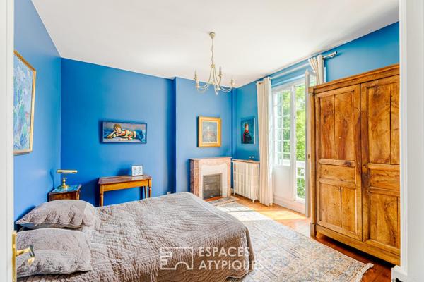 Villa historique Art nouveau avec jardin et atelier d’artiste au coeur de Mantes la Jolie