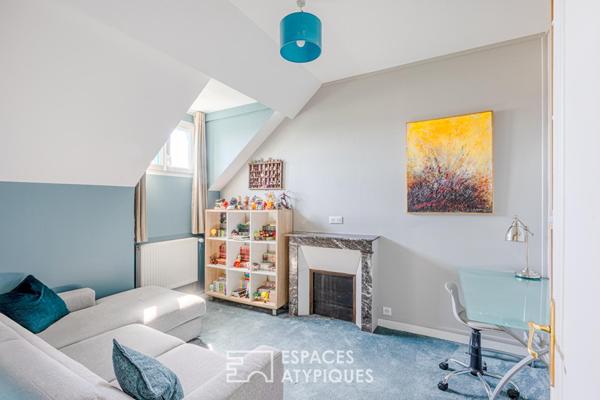 Villa historique Art nouveau avec jardin et atelier d’artiste au coeur de Mantes la Jolie