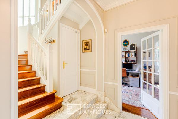 Villa historique Art nouveau avec jardin et atelier d’artiste au coeur de Mantes la Jolie