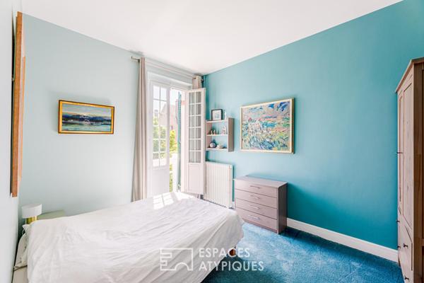 Villa historique Art nouveau avec jardin et atelier d’artiste au coeur de Mantes la Jolie