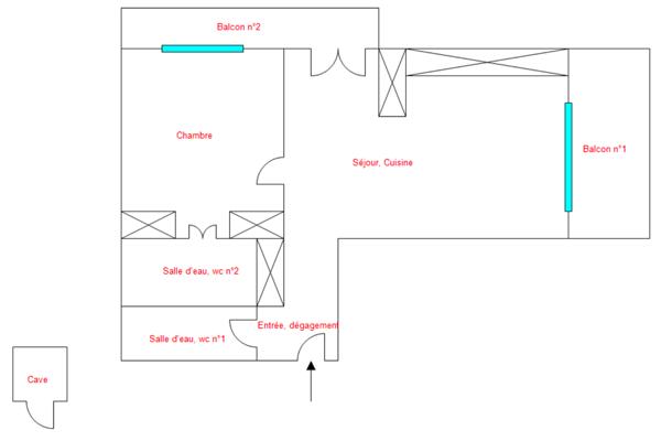 Beaulieu-sur-Mer Centre-ville, 2 pièces rénové avec élégance