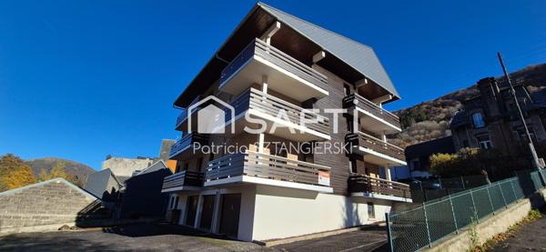 Appartement F1 avec garage, grand balcon exposé sud, potentiel locatif immédiat, rdc.