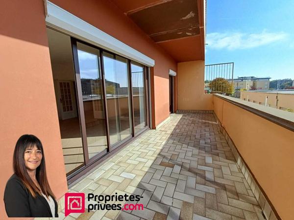 Appartement Roanne T5 de 120 m² + terrasse + 2 parking