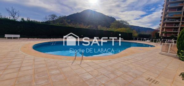 SUPERBE 2 PIECES 46 M2 DANS RESIDENCE AVEC PISCINE