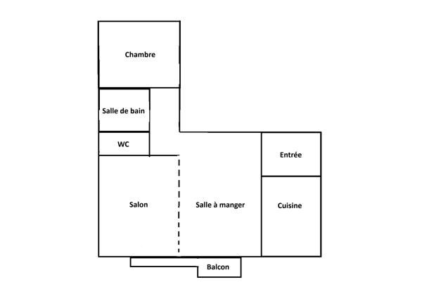 Appartement à vendre 3 pièces 52,75 m² Rueil-Malmaison
