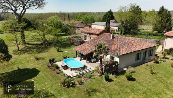 Mauléon-d'Armagnac (32240) Propriété de charme au coeur du Gers