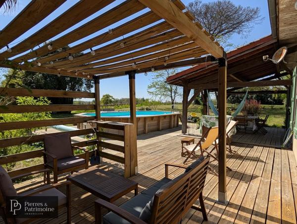 Mauléon-d'Armagnac (32240) Propriété de charme au coeur du Gers