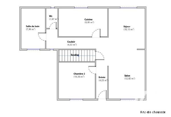 Maison à vendre 5 pièces 80,5 m² Villeneuve-le-Roi