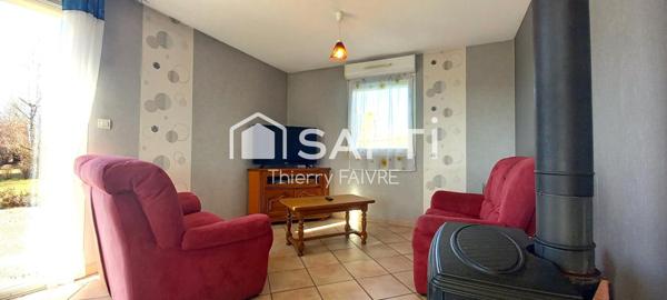 Maison individuelle sur axe Champagnole Pontarlier