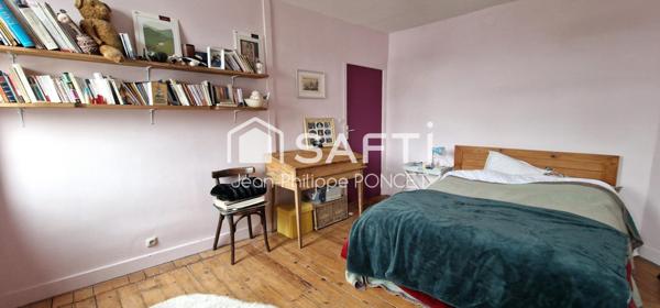 Maison proche centre ville 2 chambres et extérieur