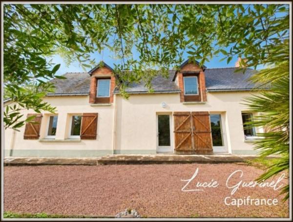Maison à vendre à Rougé (44) – 95 m² – 2 chambres – Combles aménageables – Terrain évolutif – À 5 min de Châteaubriant