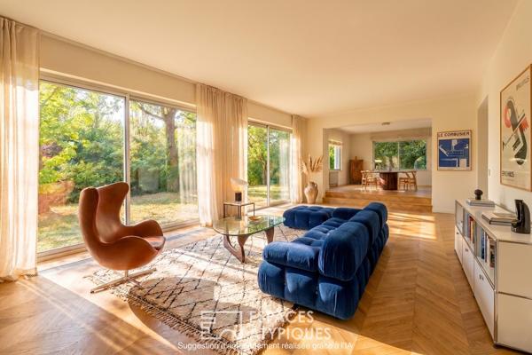 Maison d’architecte seventies à réinventer au pied des vignes