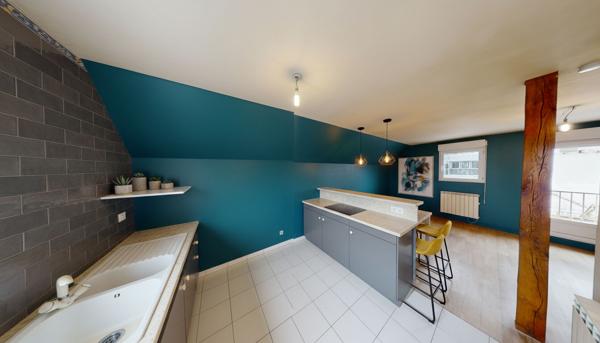 Orléans appartement T2 50 m² avec balcon