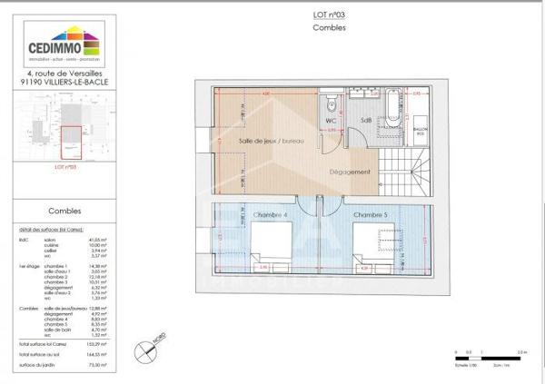 Vente / Maison contemporaine 8 Pièces / Villiers Le Bâcle / 91190