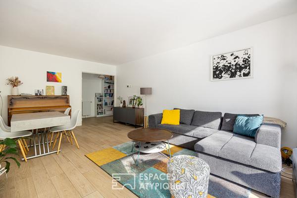 Appartement en rez-de-jardin avec terrasse à Caluire