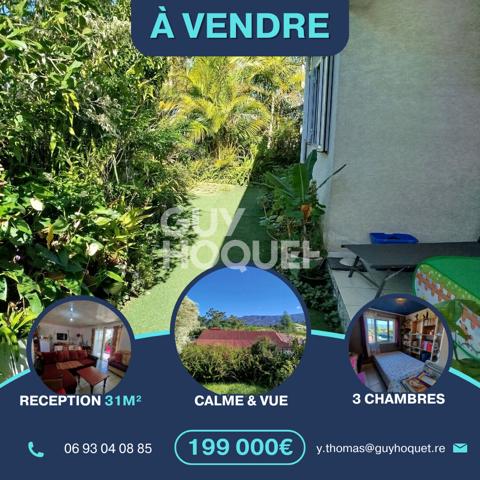 Maison 4 pièces 64m²  - Le Tampon 14ème