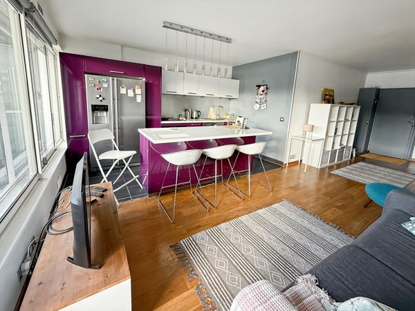 Appartement Boulogne Billancourt 2 pièce(s) 47 m2 avec balcon