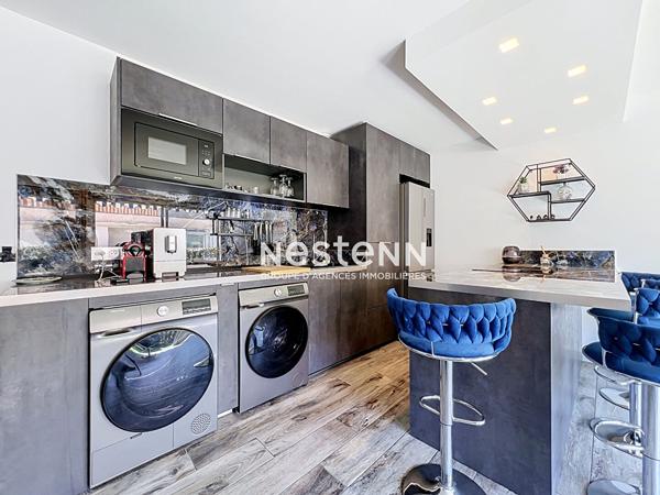 Golfe-Juan - 2P - 45m² - 2 min à pied de la mer - Terrasse - Sud - Cave - Meublé et équipé