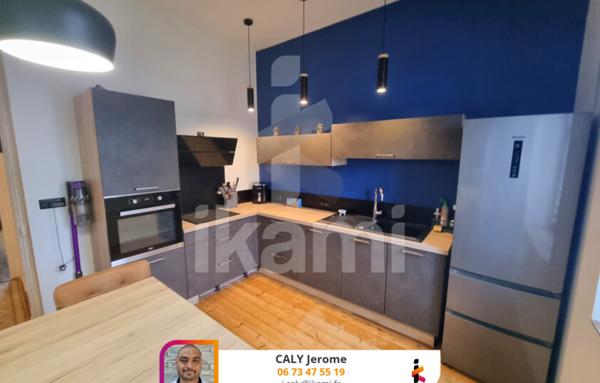 Appartement de charme type T3 de 60.50 m2 à St Marcellin