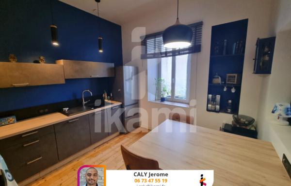 Appartement de charme type T3 de 60.50 m2 à St Marcellin