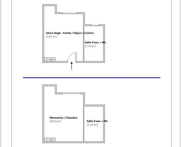 Vente / Studio meublé