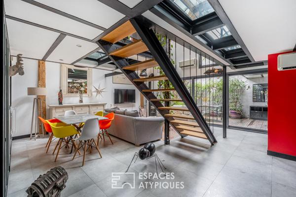 Loft d’exception avec grand jardin